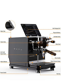 Photo of [PRE-ORDER] WENDOUGEE Data S Espresso Machine (Reservoir/Direct Plumb) [SHIPPING LATE FEBRUARY 2025] ( ) [ Wendougee ] [ Espresso Machines ]