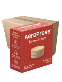 Photo of AeroPress Natural Microfilters (200-Pack) ( 12 Units 1 Case ) [ AeroPress ] [ Paper Filters ]