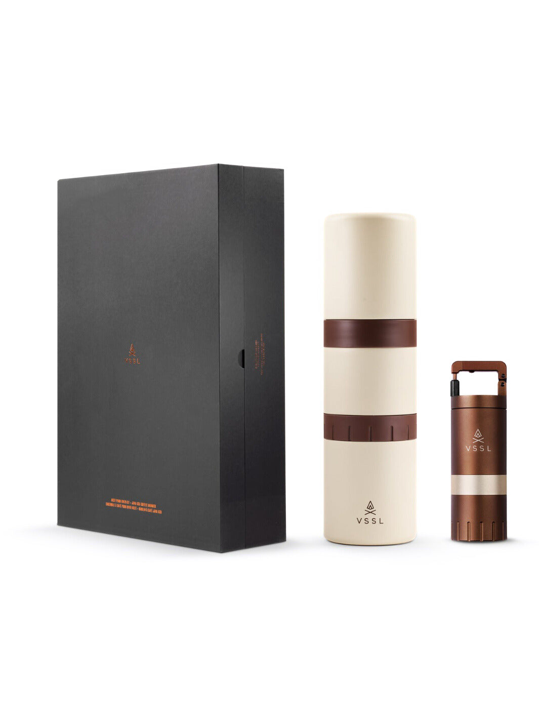 VSSL Nest Pourover Coffee Kit + Java G25 Grinder Gift Set
