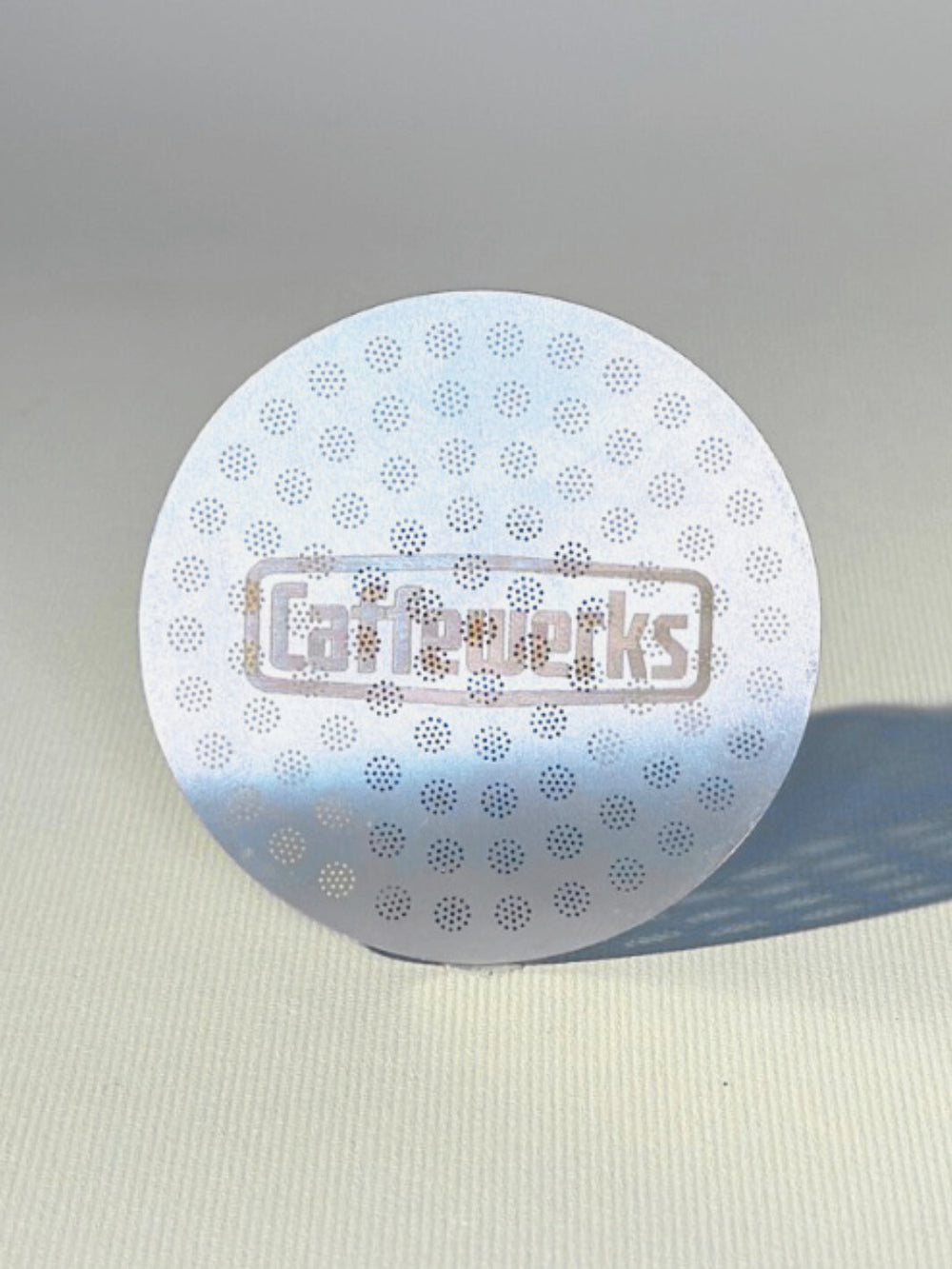 Photo of CAFFEWERKS BaristaFLO Puck Screen w/ Integrated Membrane (58.5mm) ( ) [ Caffewerks ] [ Parts ]