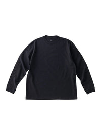 Photo of KINTO FUTO Cut and Sew Long Sleeve TCO_L ( Black ) [ KINTO ] [ Apparel ]
