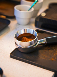 Photo of EIGHT OUNCE BASICS Dosing Funnel (58mm) ( ) [ Eight Ounce Basics ] [ Espresso Accessories ]