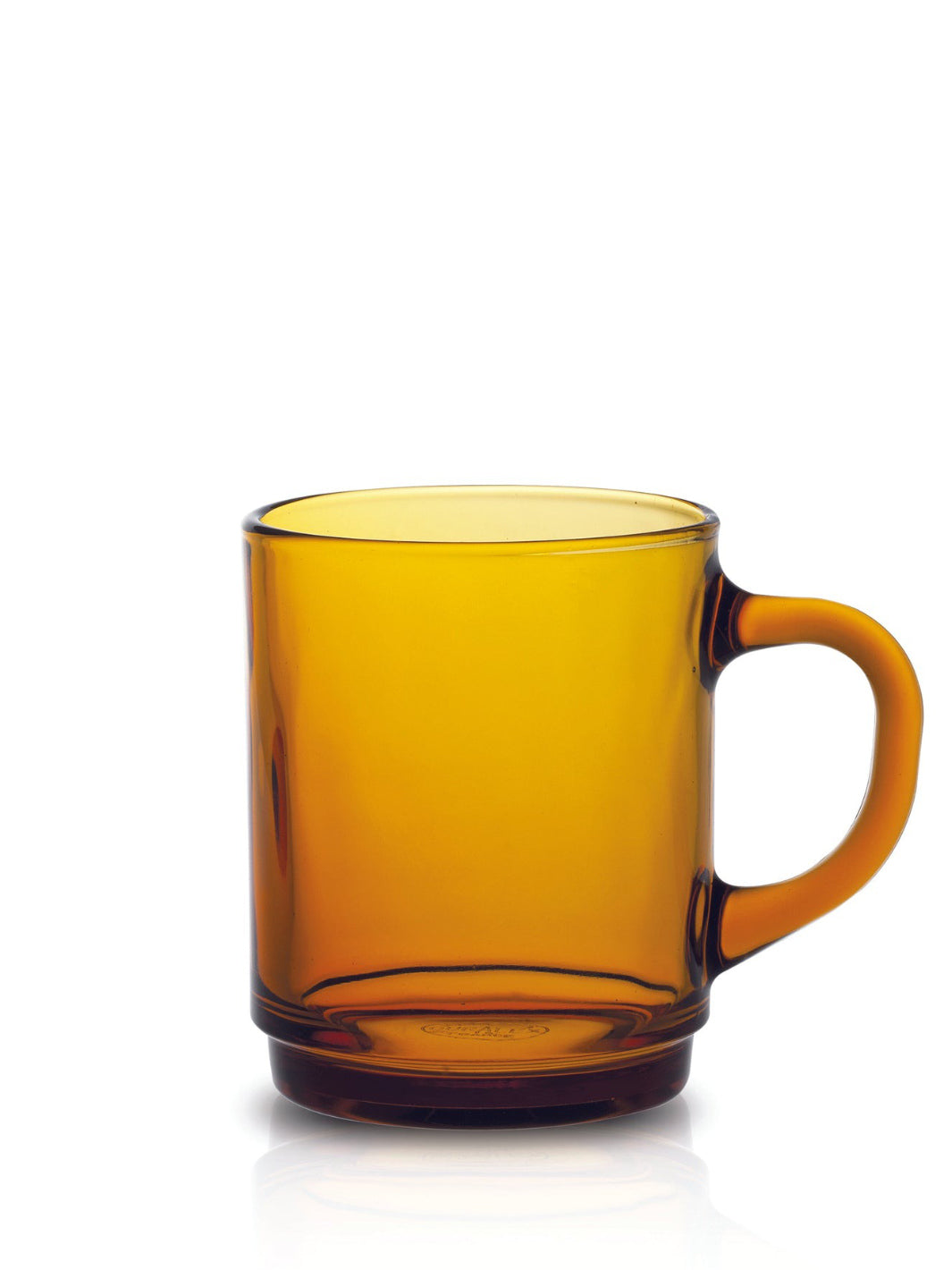 DURALEX Versailles Glass Mug (260ml/8.8oz) (6-Pack) (Amber) (Damaged Box)