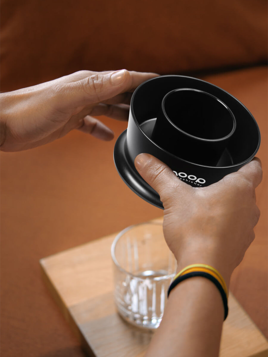 CEADO HOOP Coffee Brewer - transparant CEADO HOOP Coffee Brewer - transparant