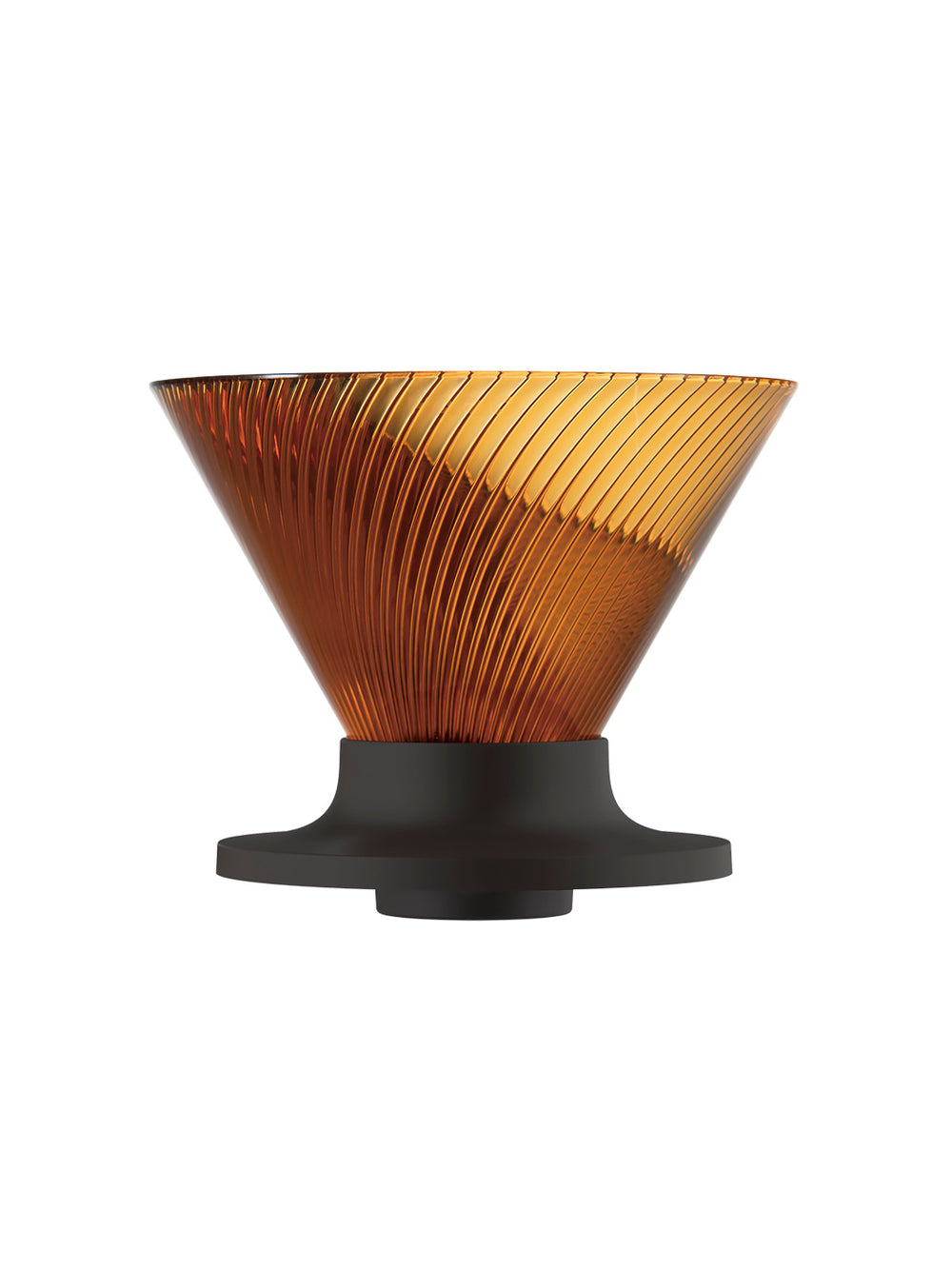 Photo of HARIO V60-02 NEO Dripper (Tritan) ( Amber ) [ HARIO ] [ Pourover Brewers ]