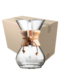 Photo of CHEMEX® Six Cup Classic ( 6 Units (1 Case) ) [ Chemex ] [ Pourover Brewers ]