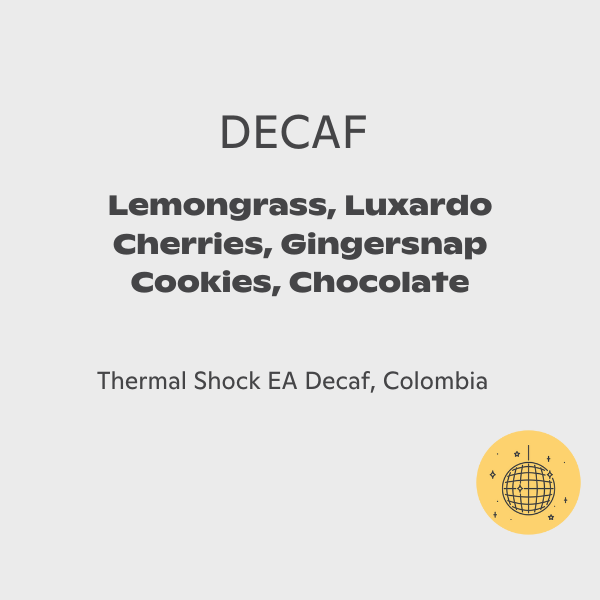 Black & White - Nestor Lasso: Thermal Shock Decaf