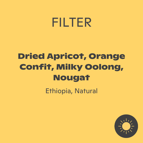 Photo of DAK - Orange Flirt: Natural, Ethiopia (1kg) ( ) [ DAK Coffee Roasters ] [ Coffee ]