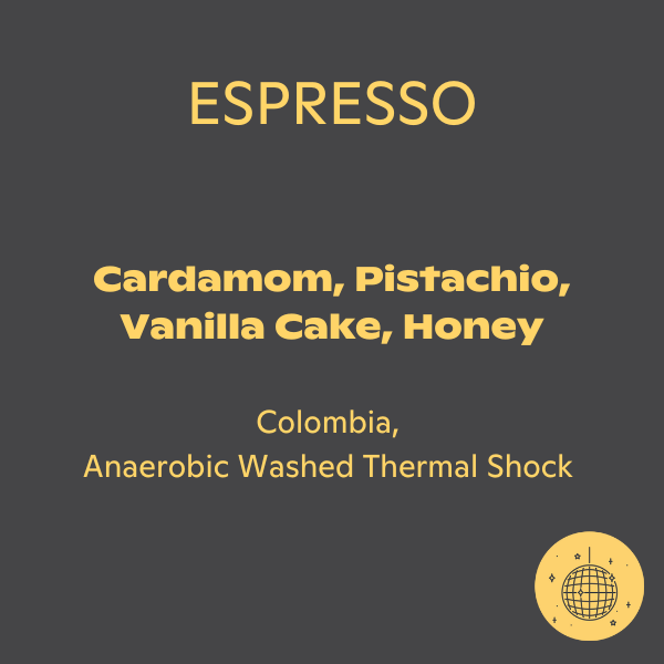 Photo of DAK - Milky Cake Espresso: Anaerobic Thermal Shock, Colombia (250g) ( ) [ DAK Coffee Roasters ] [ Coffee ]