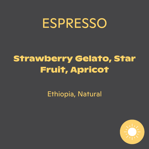 Photo of DAK - Strawberry Kiss Espresso: Natural, Ethiopia (250g) ( ) [ DAK Coffee Roasters ] [ Coffee ]
