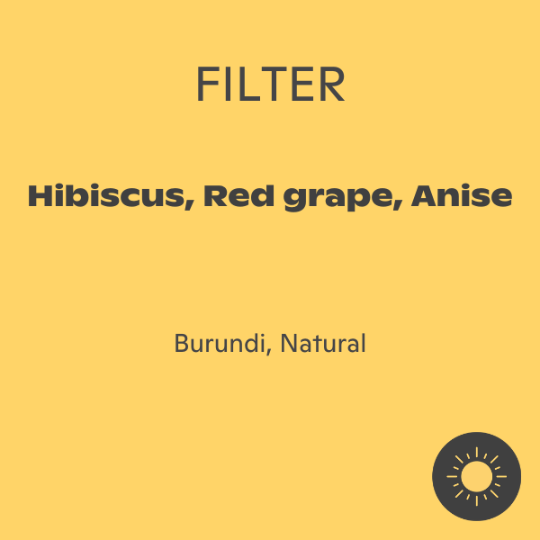 Photo of Hatch - Hafi: Natural, Burundi (300g) ( ) [ Hatch ] [ Coffee ]