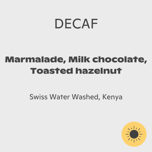 Photo of Monogram - Decaf Kenya Filter ( ) [ Monogram ] [ Coffee ]