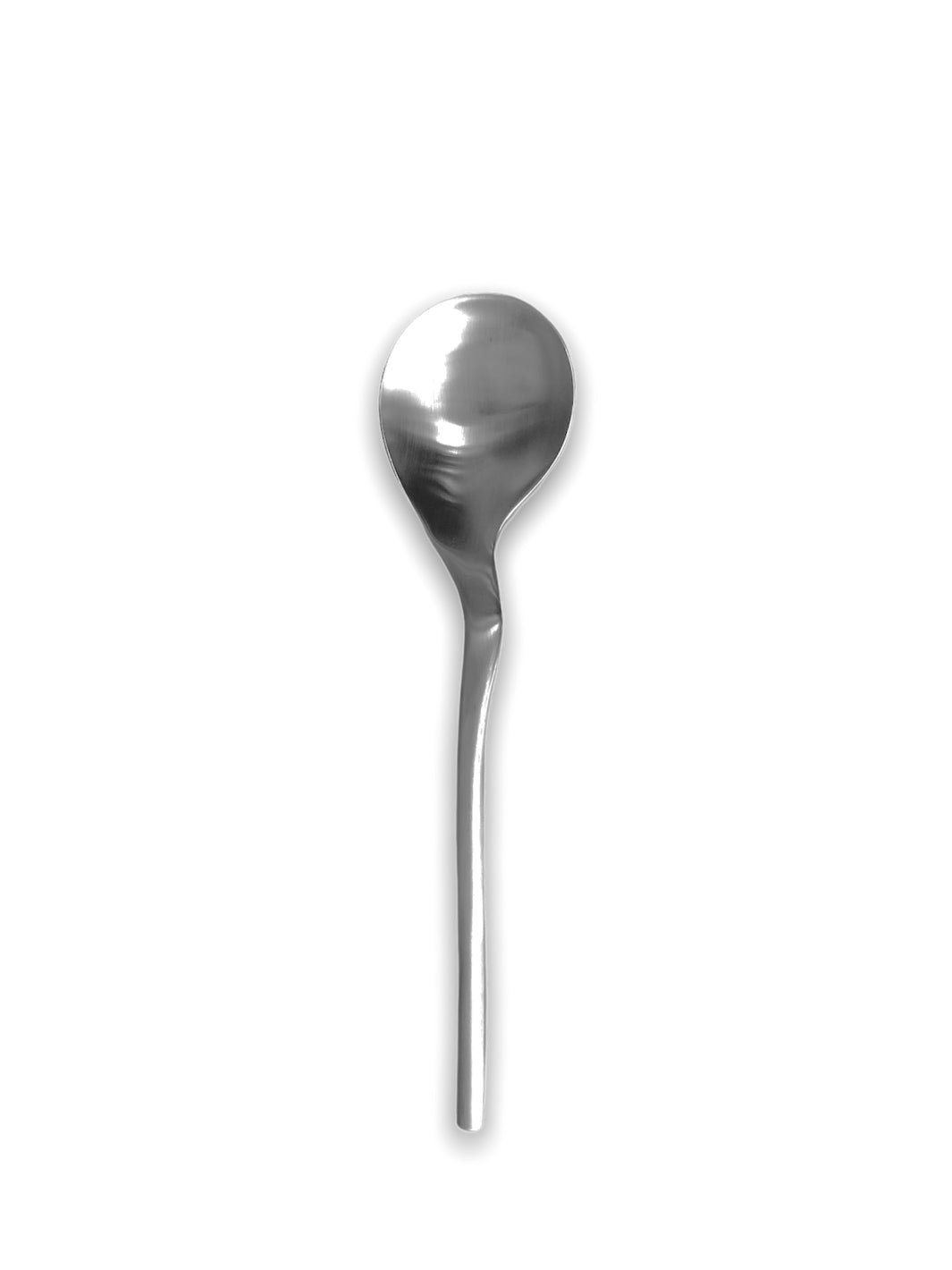 COOKPLAY Rama Spoon (21x4.5cm/8.3x1.8in) (4-Pack) (Matte Silver)