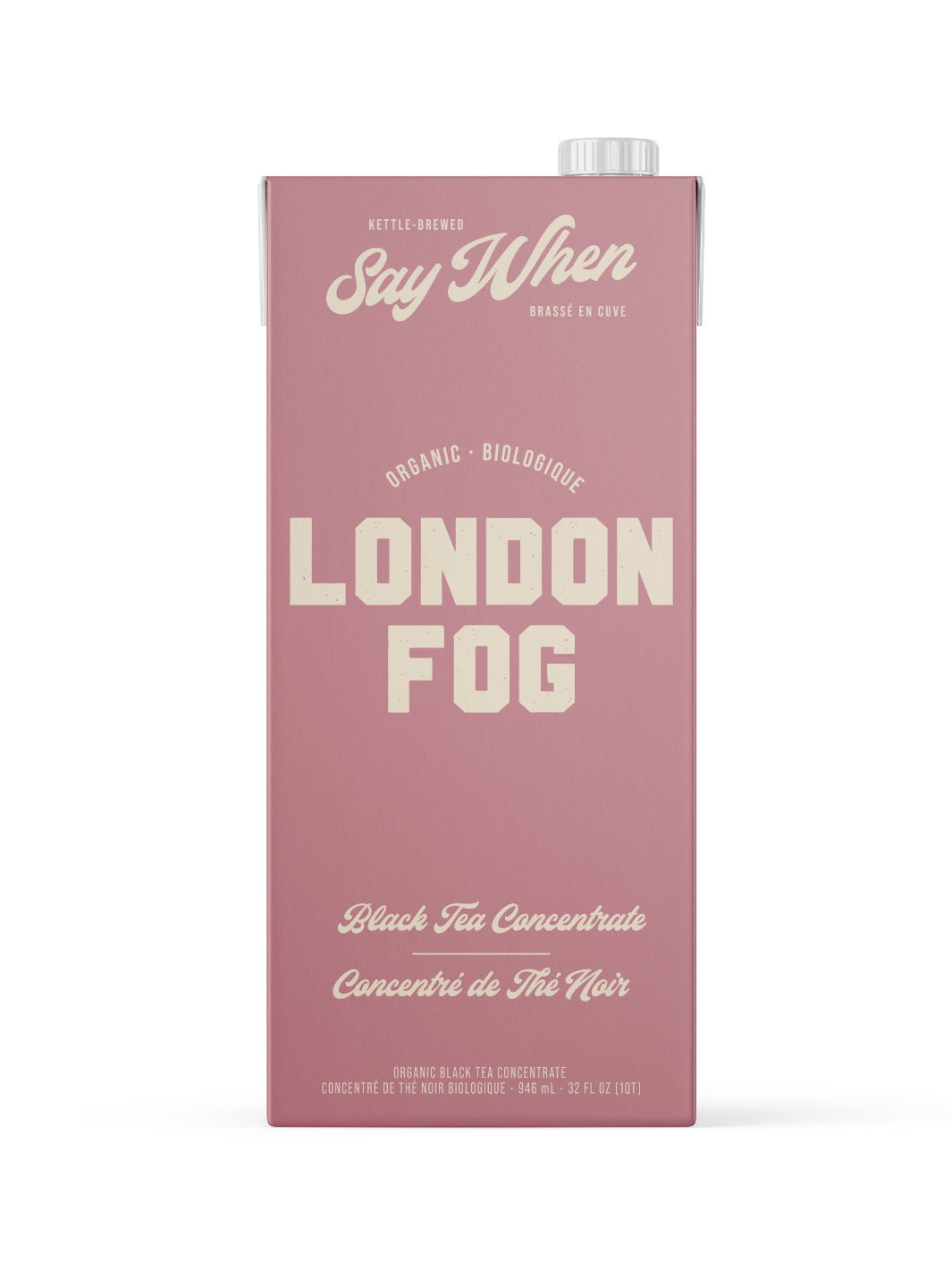 SAY WHEN London Fog Concentrate