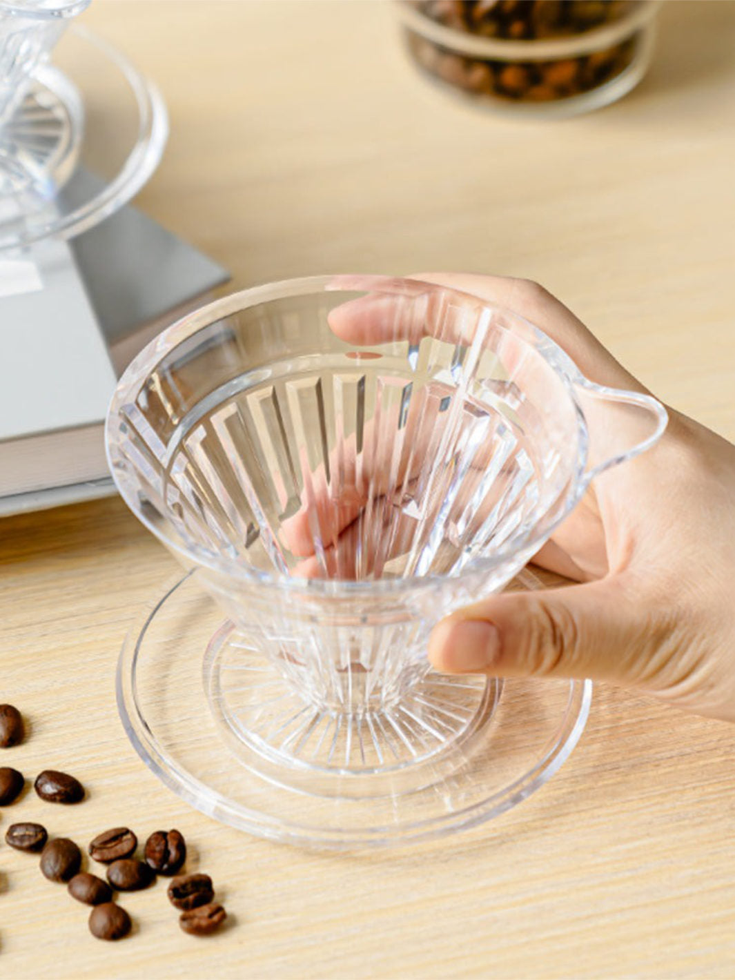 TIMEMORE Crystal Eye Turbo Dripper (Plastic) / Pourover