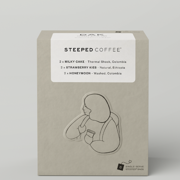 DAK - Steeped Coffee: Colombia & Ethiopia (6 pack)