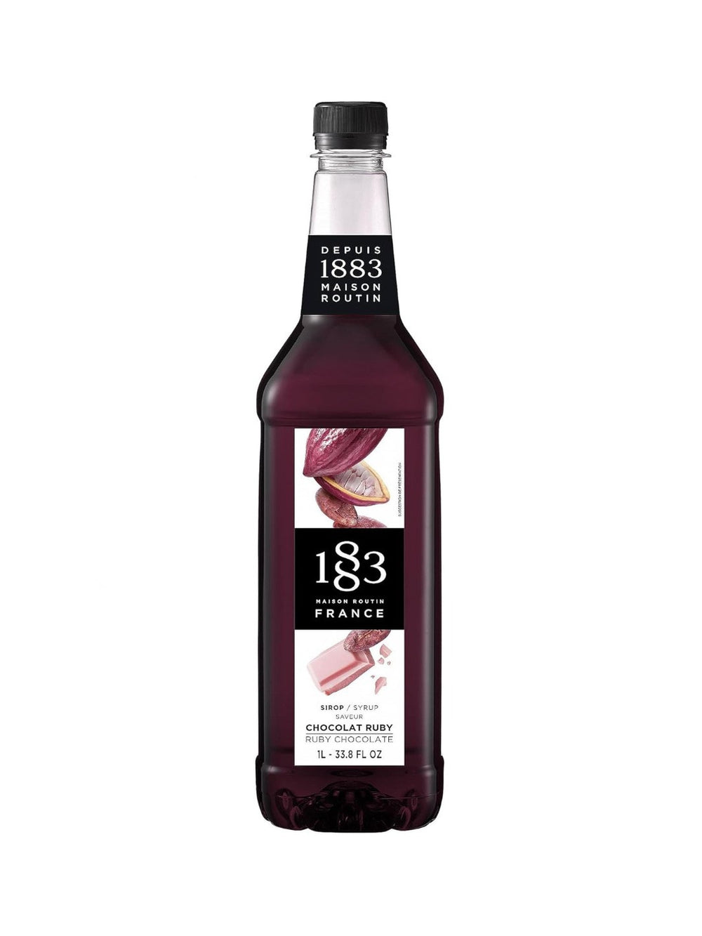 1883 Ruby Chocolate Syrup (1000ml/33.8oz)