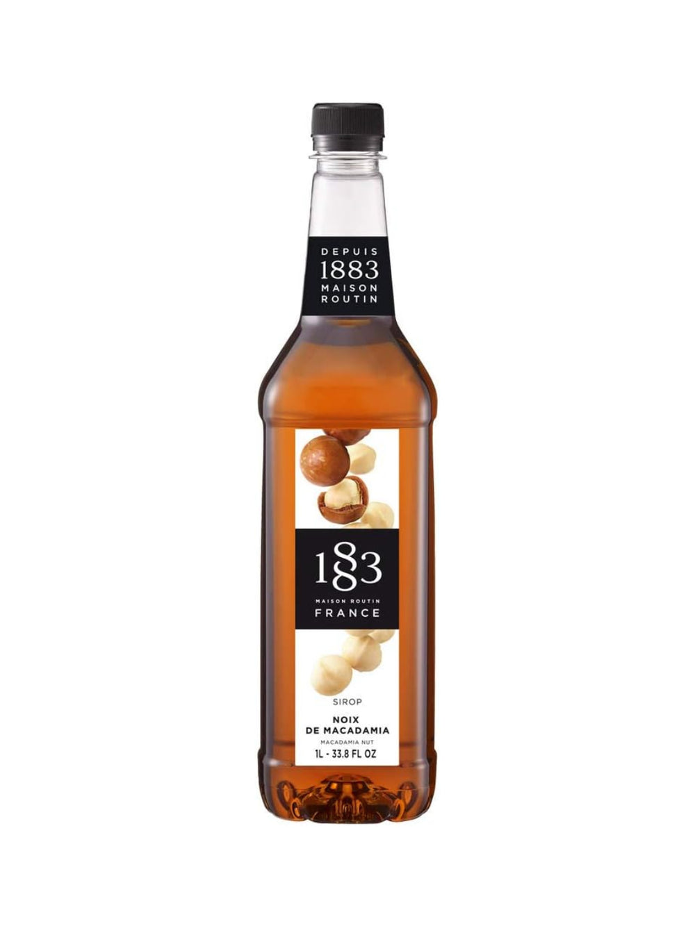 Photo of 1883 Macadamia Nut Syrup (1000ml/33.8oz) ( Single Bottle ) [ 1883 ] [ Syrup ]