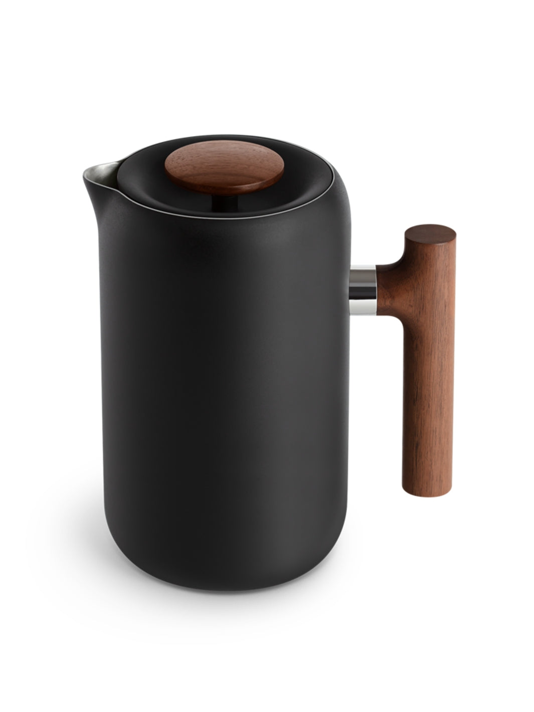 FELLOW Clara French Press (Matte Black with Walnut) (Open Box)