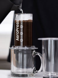 Photo of AeroPress Clear Coffee Maker (Transparent) (Damaged Box) ( ) [ Yard Sale ] [ Yard Sale ]