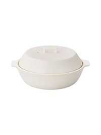 Photo of KINTO KAKOMI Ceramic Pot (2500ml/85oz) ( White ) [ KINTO ] [ Kitchen ]