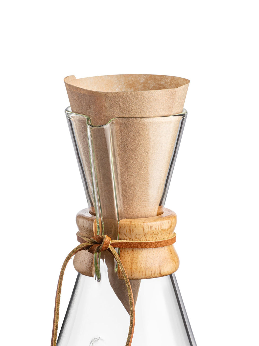 Photo of CHEMEX® Natural Half Moon Filters (100-Pack) ( 1 Unit ) [ Chemex ] [ Paper Filters ]