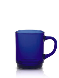 Photo of DURALEX Versailles Glass Mug (260ml/8.8oz) (6-Pack) ( Sapphire ) [ Duralex ] [ Glasses ]