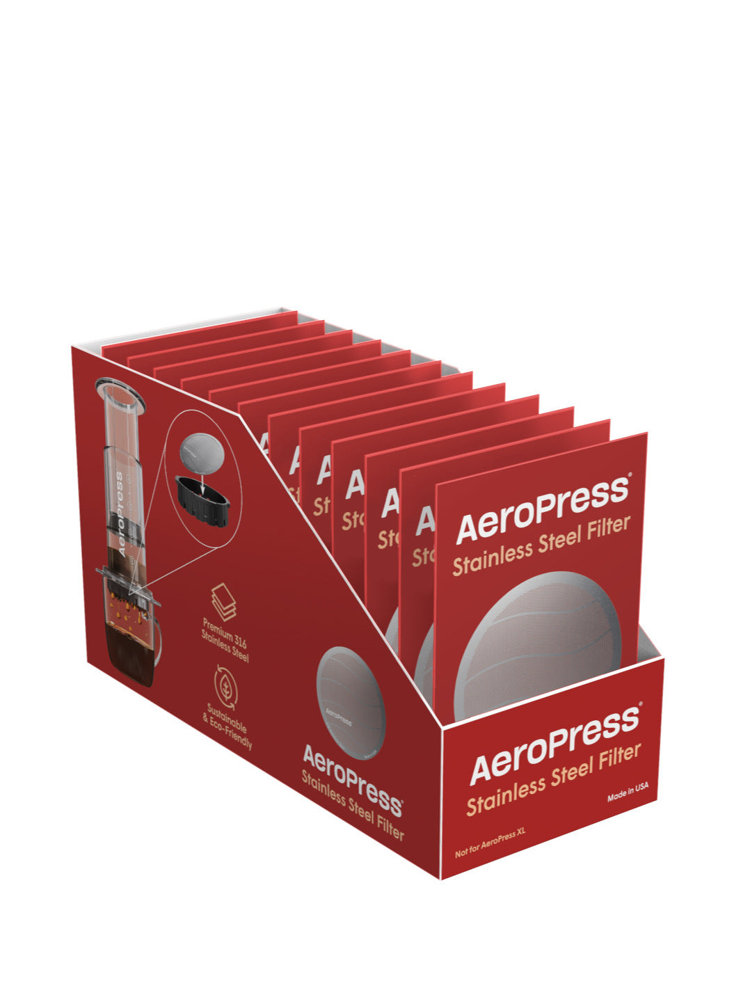 AeroPress Stainless Steel Reusable Filter