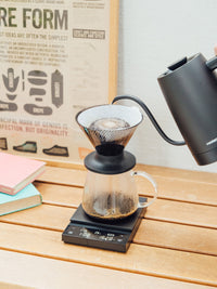 Photo of HARIO V60-02 NEO Dripper (Tritan) (Black) ( ) [ HARIO ] [ Pourover Brewers ]