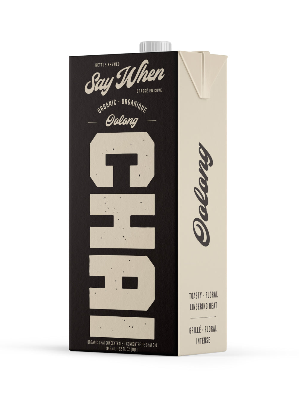 Photo of SAY WHEN Organic Oolong Chai Concentrate ( 12 Cartons 1 Case ) [ Say When ] [ Drink Concentrate ]