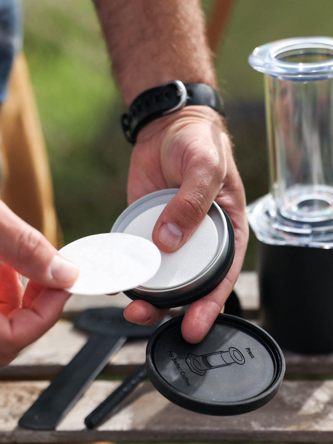 AeroPress Travel Filter Holder