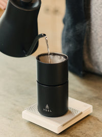 Photo of VSSL Nest Pourover Set (Black) (Damaged Box) ( ) [ Yard Sale ] [ Yard Sale ]