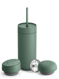Photo of FELLOW Carter 3-in-1 Sip System (16oz/474ml) ( Smoke Green ) [ Fellow ] [ Reusable Cups ]