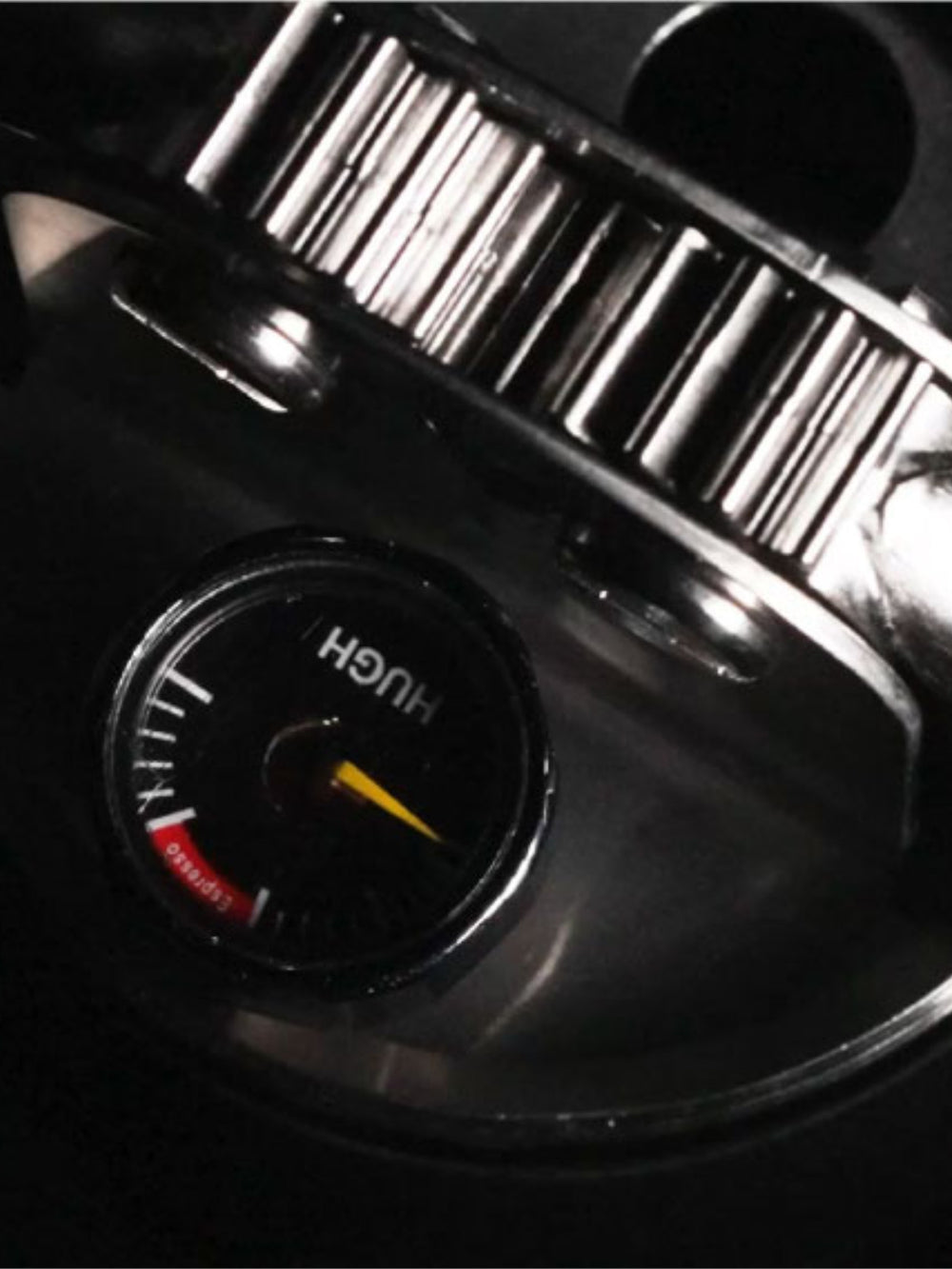 Photo of HUGH Leverpresso Pro Manual Espresso Maker (Silver-Black) (Lightly Used) ( ) [ Yard Sale ] [ Yard Sale ]