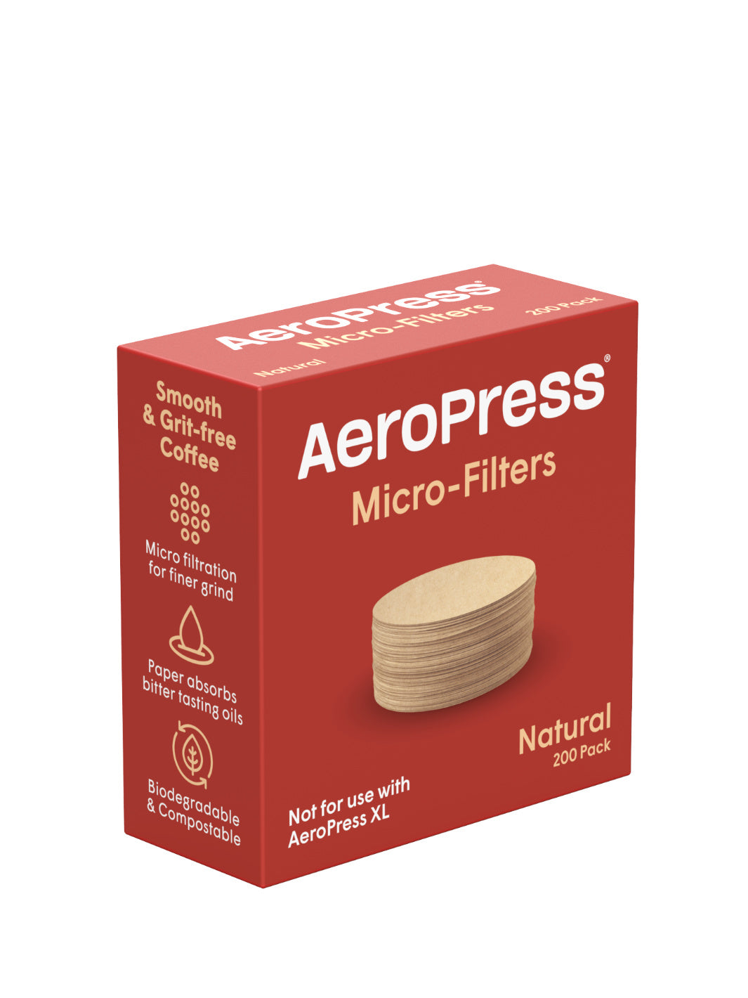 AeroPress Natural Microfilters (200-Pack)