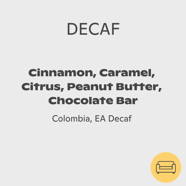 Epoch Chemistry - Epoch Decaf: EA, Colombia (250g)