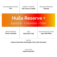 Photo of Epoch Chemistry - Epoch 6: Huila Reserve ( Default Title ) [ Epoch Chemistry ] [ Coffee ]