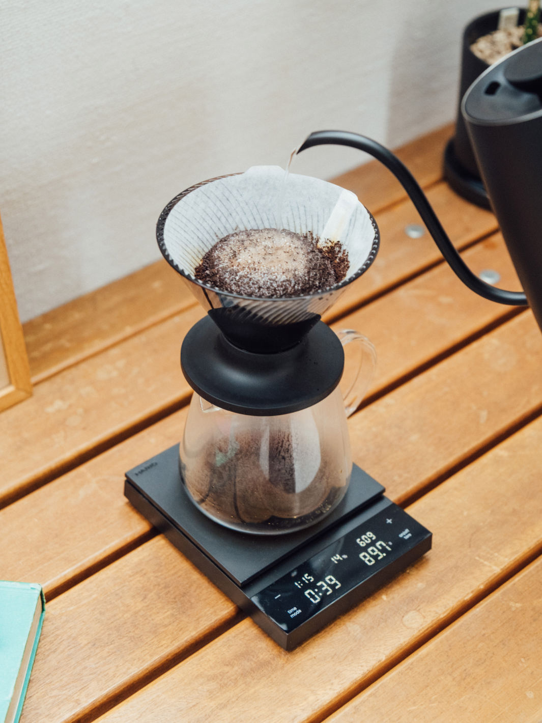 HARIO V60-02 NEO Dripper (Tritan) (Black)