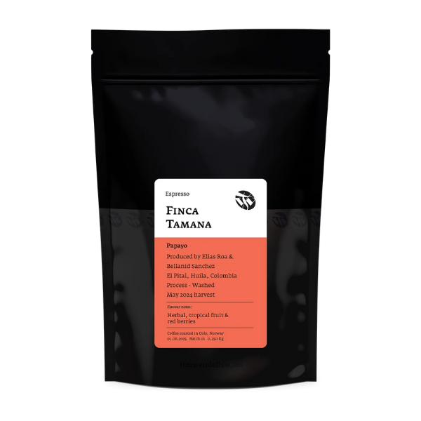 Photo of Tim Wendelboe - Finca Tamana: Papayo Espresso ( Default Title ) [ Tim Wendelboe ] [ Coffee ]