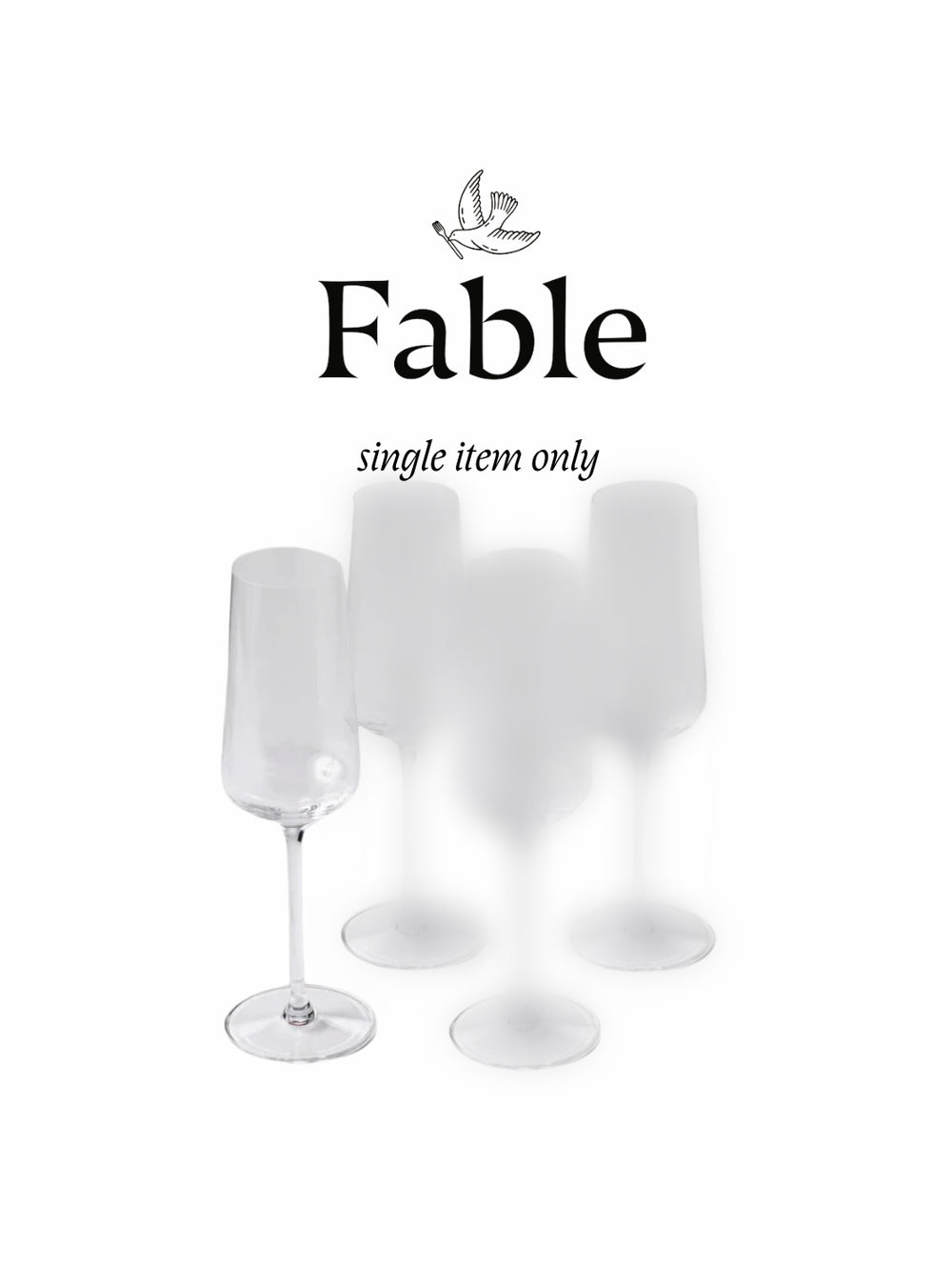 Photo of FABLE The Flute Glass (Open Box) ( ) [ Yard Sale ] [ Yard Sale ]