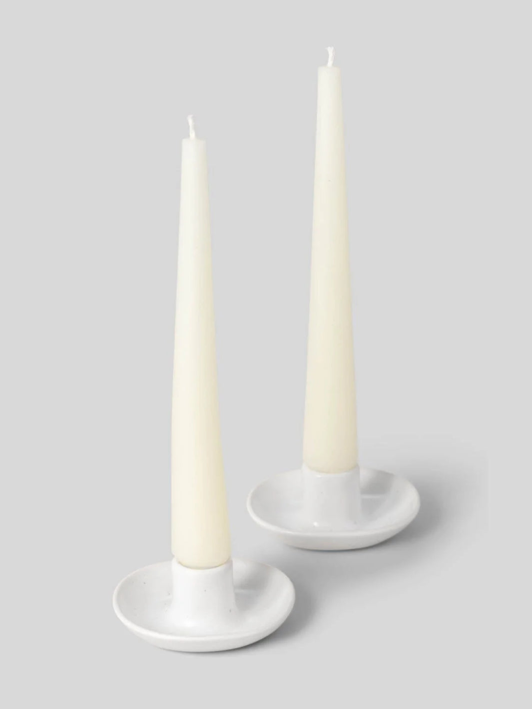 FABLE The Taper Candles (2-Pack) (Tall) (Cream) (Damaged Box)