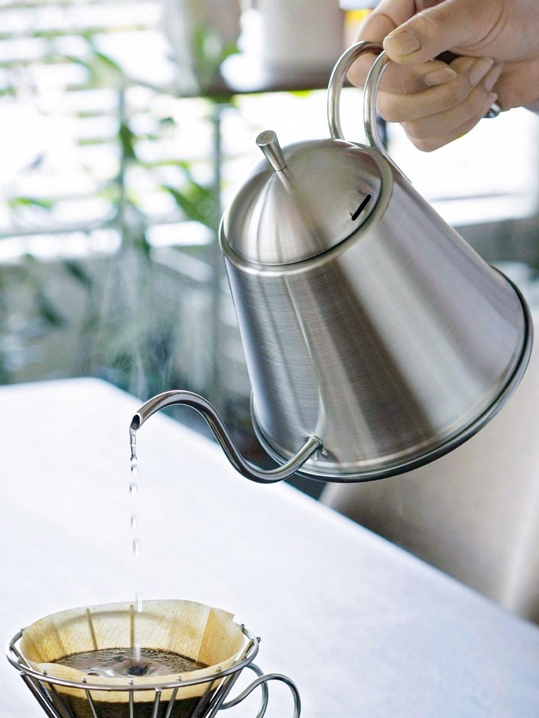 茶 KOU KOGU 2-Piece Coffee Set (Itteki SS Kettle + Pourover Dripper