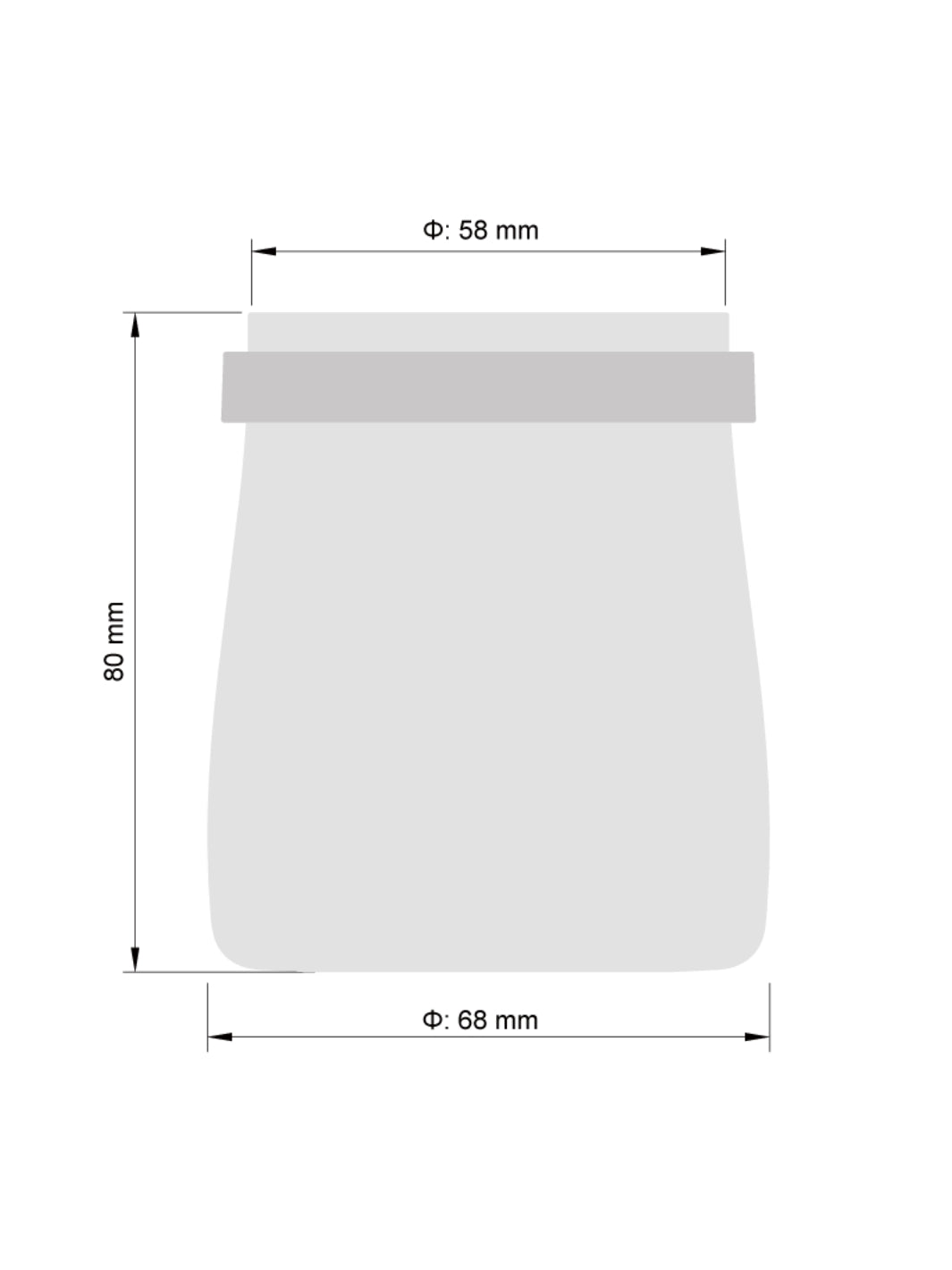 ACAIA 58mm Portafilter Dosing Cup & Storage Lid (Medium