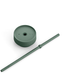 Photo of FELLOW Carter Cold Replacement Lid + Straw (16oz/473ml) ( Smoke Green ) [ Fellow ] [ Parts ]