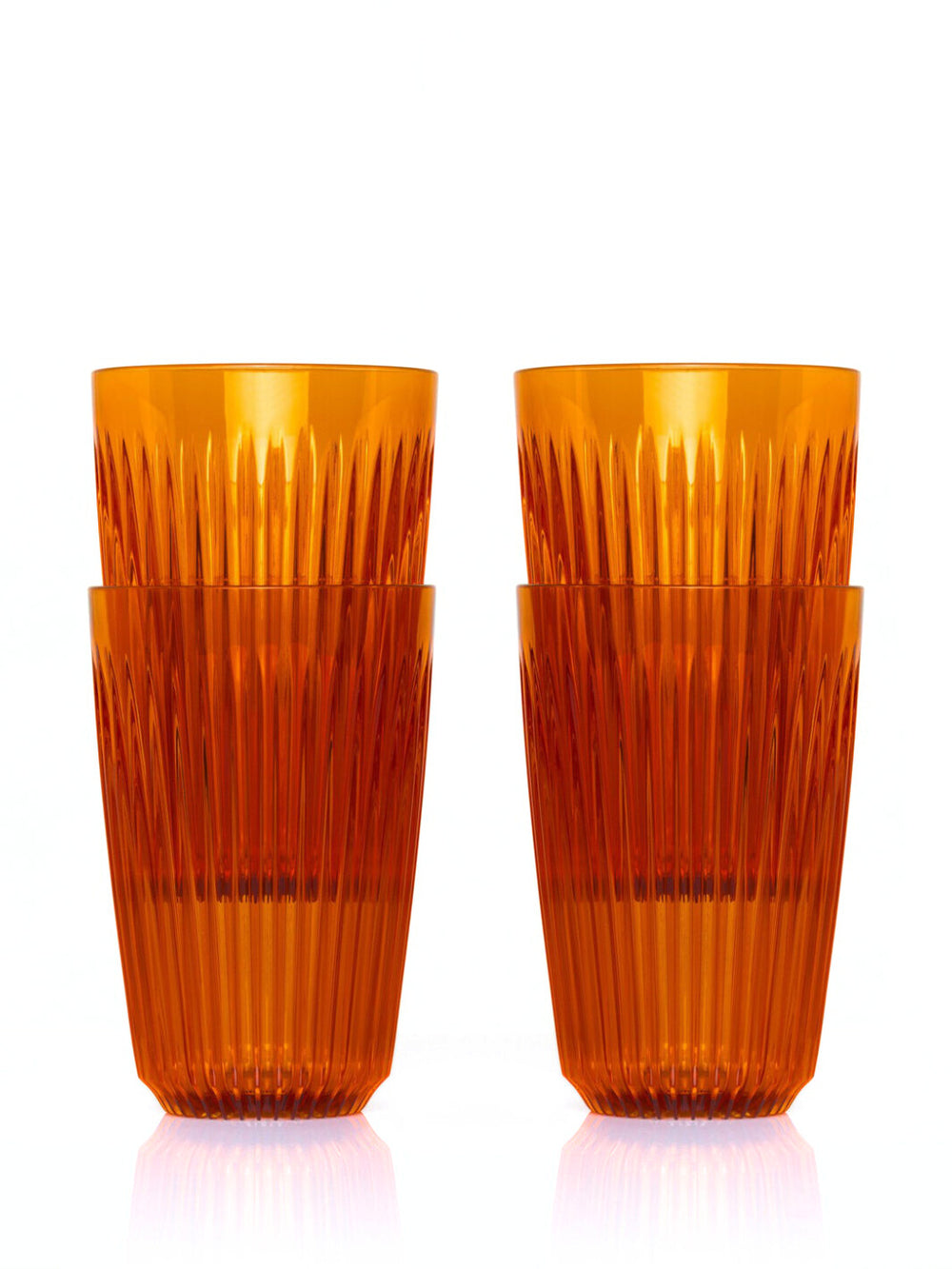 Photo of HUSKEE Renew Cup (12oz/355ml) (4-Pack) ( Amber ) [ Huskee ] [ Coffee Cups ]