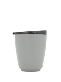 Photo of HUSKEE Steel Cup + Lid (8oz/237ml) ( Slate ) [ Huskee ] [ Coffee Cups ]