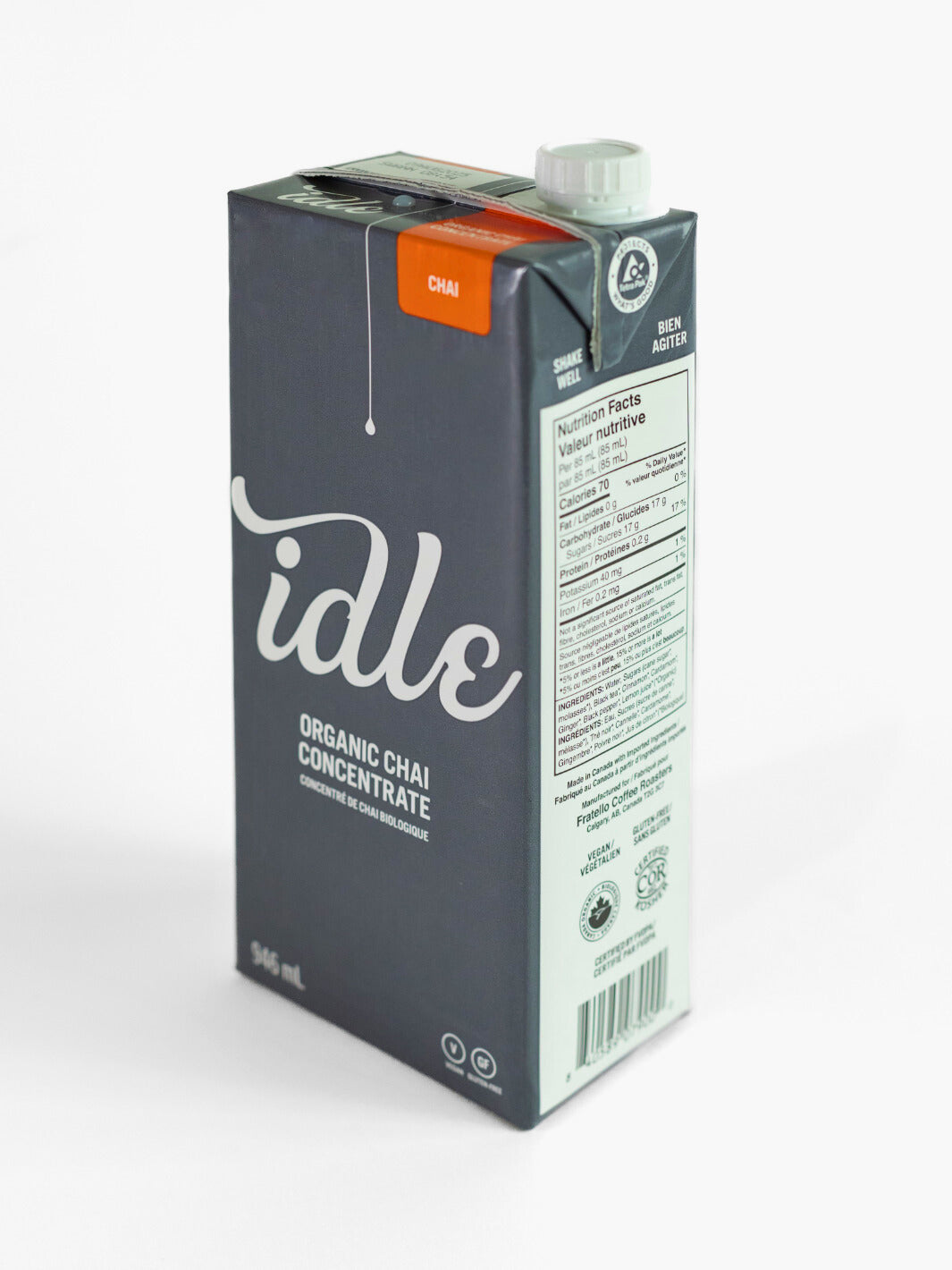 Photo of IDLE Organic Chai Concentrate ( 1 Carton ) [ Idle ] [ Drink Concentrate ]