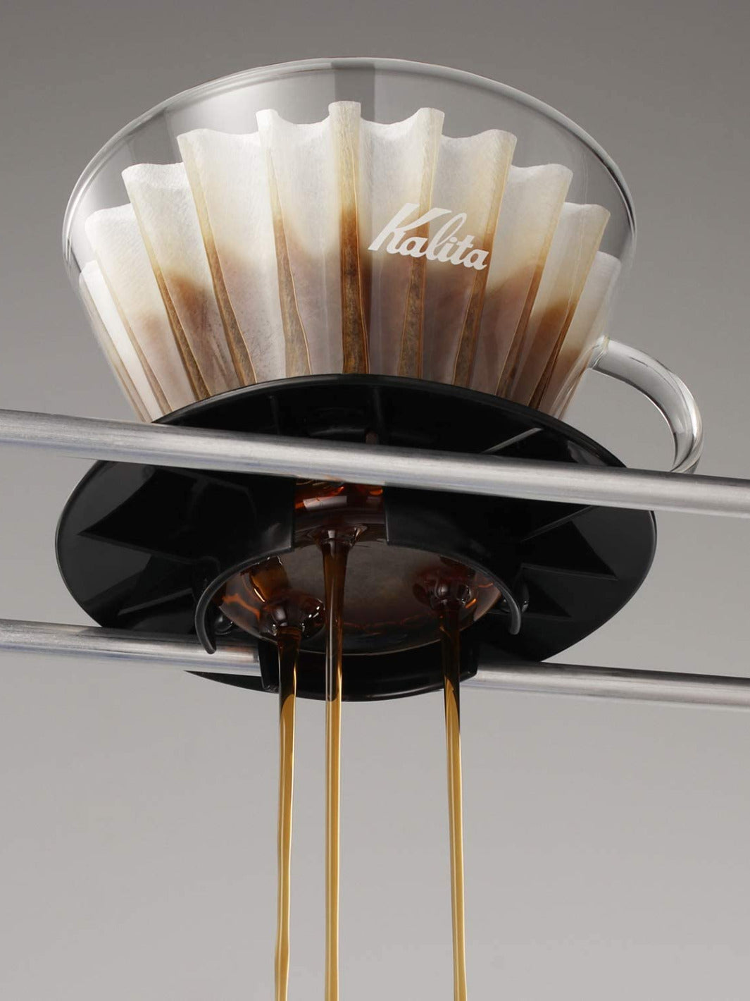 KALITA Wave 185 Glass Dripper (Black) / Pourover Brewers