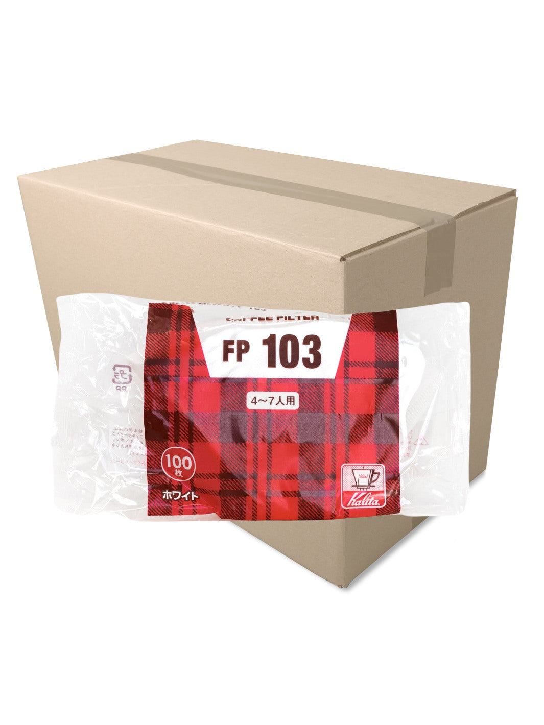 KALITA 103 #4 Filters (100-Pack) / Paper Filters | Eight Ounce Coffee