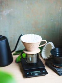 Photo of KALITA Wave 185 MINO Pottery Dripper ( ) [ Kalita ] [ Pourover Brewers ]